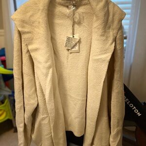 Barefoot Dreams Cozy Cream Cardigan